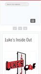 Mobile Screenshot of lukesinsideout.com