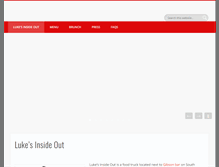 Tablet Screenshot of lukesinsideout.com
